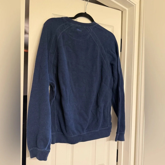 Tommy Bahamas Pull Over Blue Sweater Size M - Picture 5 of 5